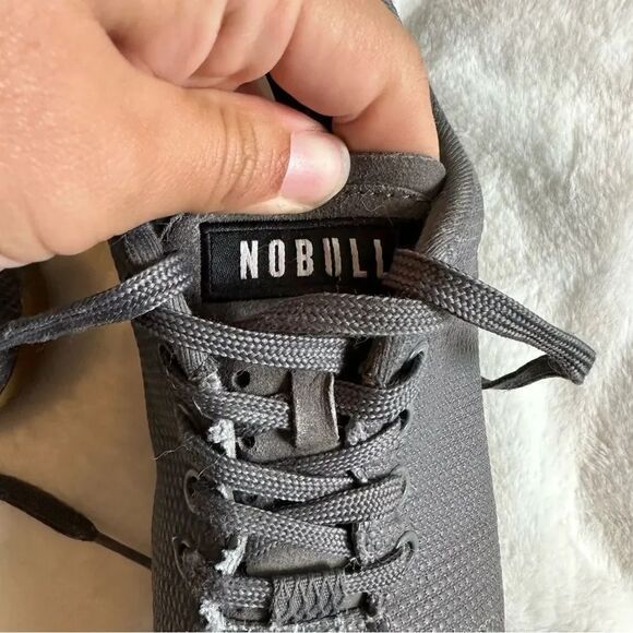 Nobull Dark Grey Gum Trainers Women's Size 7 - Picture 10 of 11